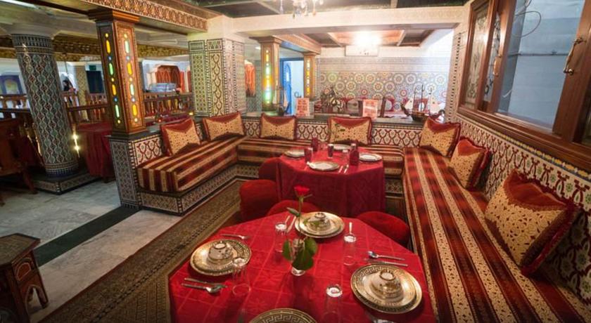 Moroccan house hotel Casablanca, Morocco