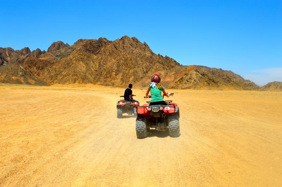 Quad bike safari Sharm1